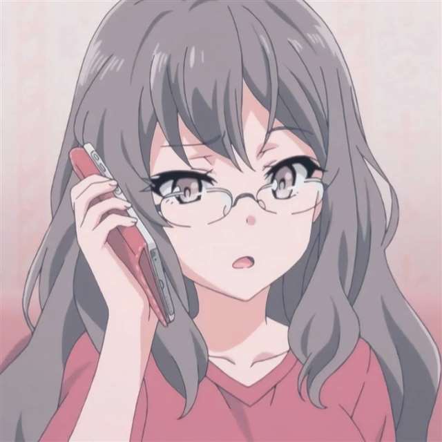 《青春期笨蛋不做兔女郎学姐的梦》动漫头像壁纸自剪,双叶理央