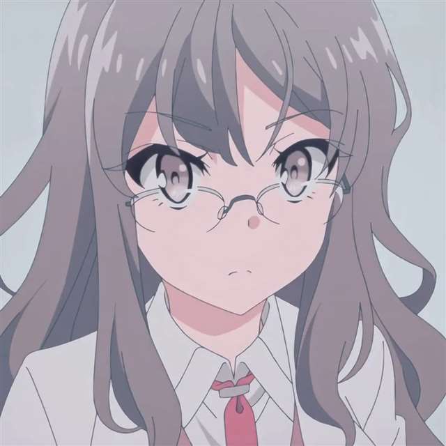 《青春期笨蛋不做兔女郎学姐的梦》动漫头像壁纸自剪,双叶理央