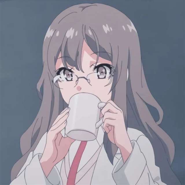 《青春期笨蛋不做兔女郎学姐的梦》动漫头像壁纸自剪,双叶理央