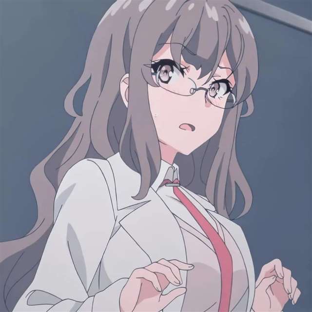 《青春期笨蛋不做兔女郎学姐的梦》动漫头像壁纸自剪,双叶理央