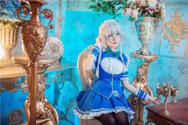 东方Project》十六夜咲夜的COS欣赏 CN：风色夭夭