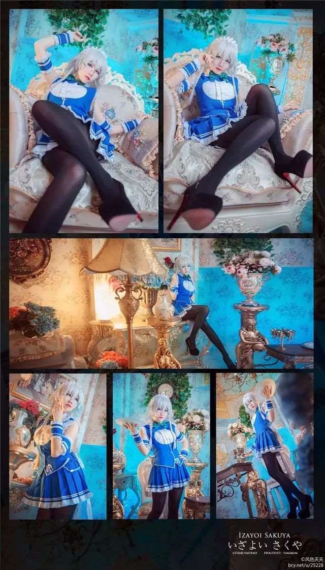 东方Project》十六夜咲夜的COS欣赏 CN：风色夭夭