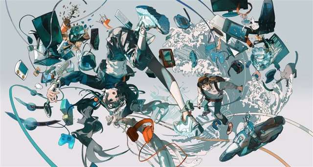 日本插画师hamukukka作品 画风清美