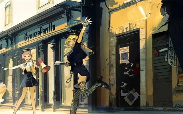 日本插画师hamukukka作品 画风清美