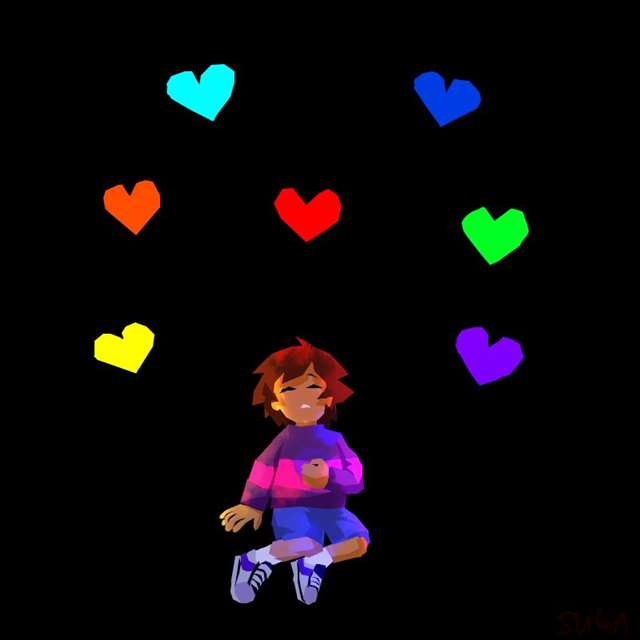 【Undertale】精美人物图包 (Frisk篇)