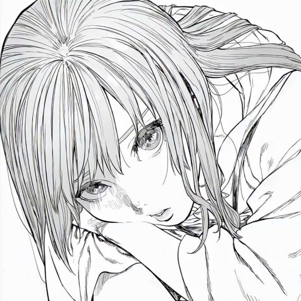 黑白漫画头像专题