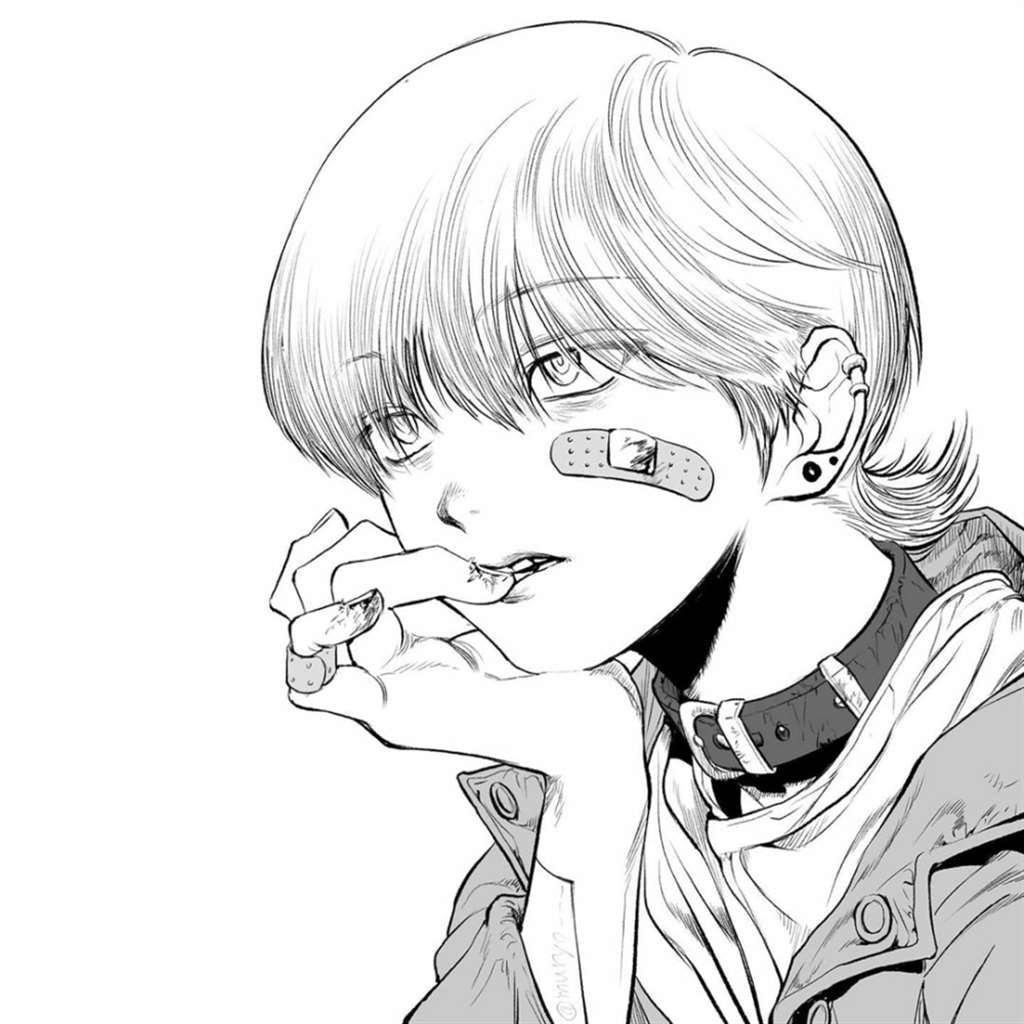 黑白漫画头像专题