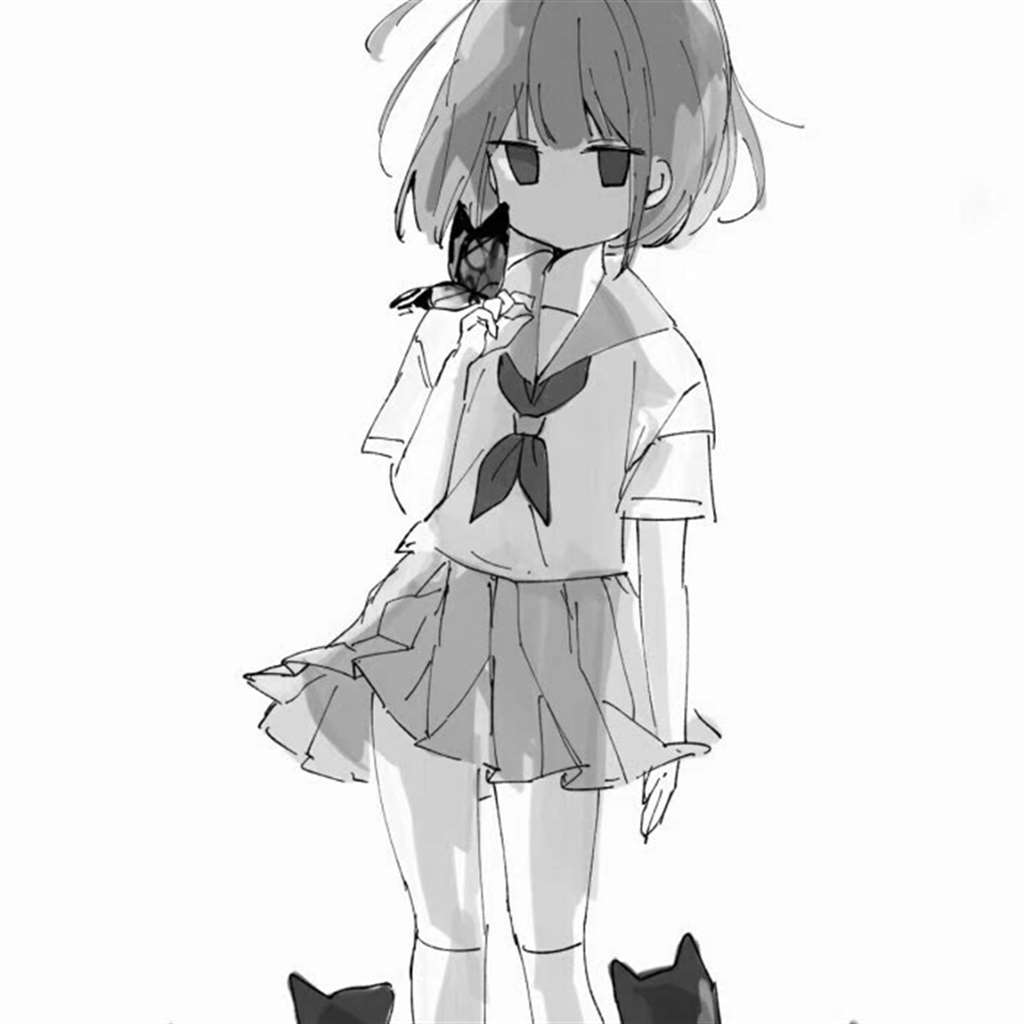 黑白漫画头像专题