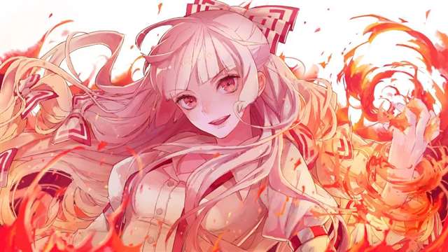 「P站美图」《东方Project》藤原妹红