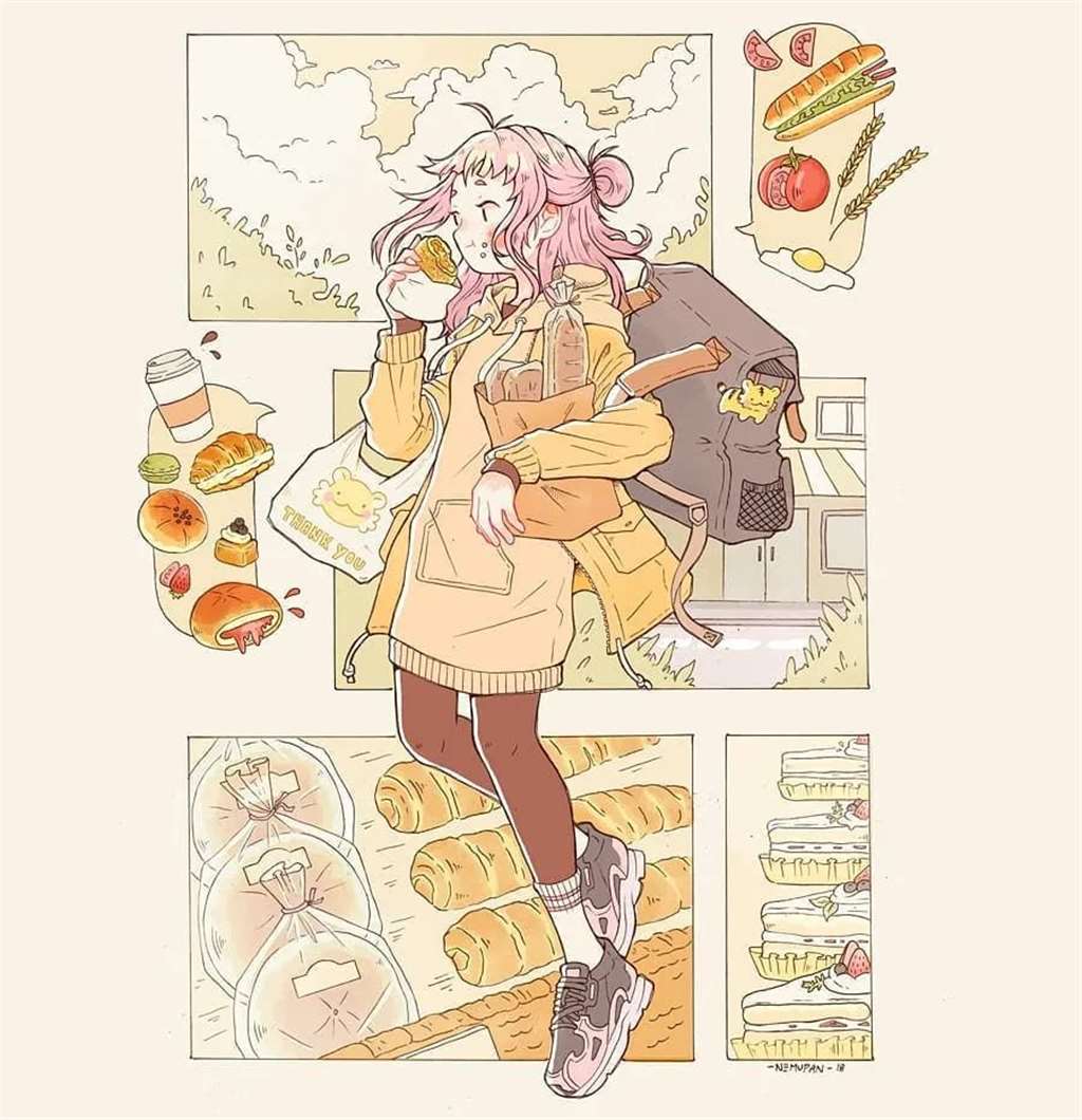 画师Nemupan的插画作品!