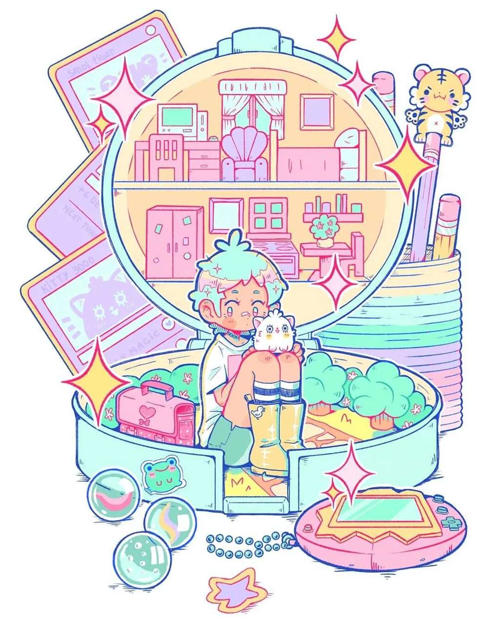 画师Nemupan的插画作品!