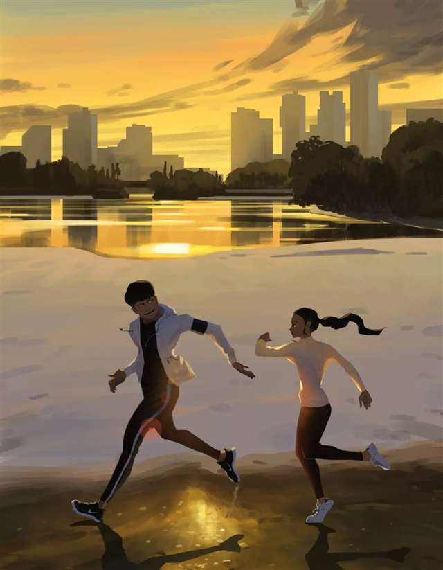 韩国插画师 Shin jong hun 极具创意的场景插画作品