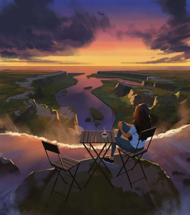 韩国插画师 Shin jong hun 极具创意的场景插画作品