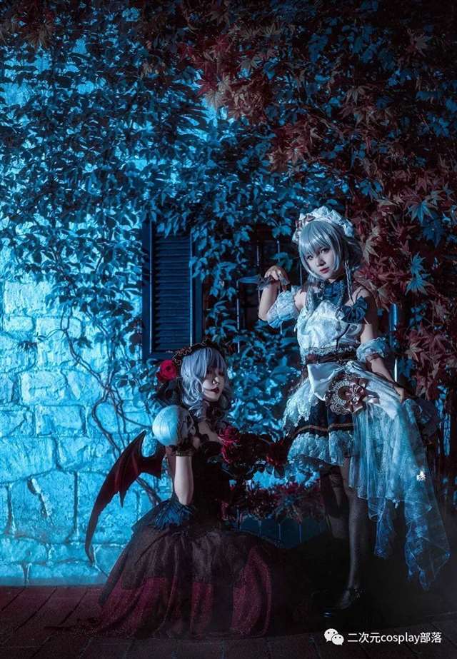 东方project 蕾米莉亚·斯卡雷特 十六夜咲夜cosplay正片欣赏
