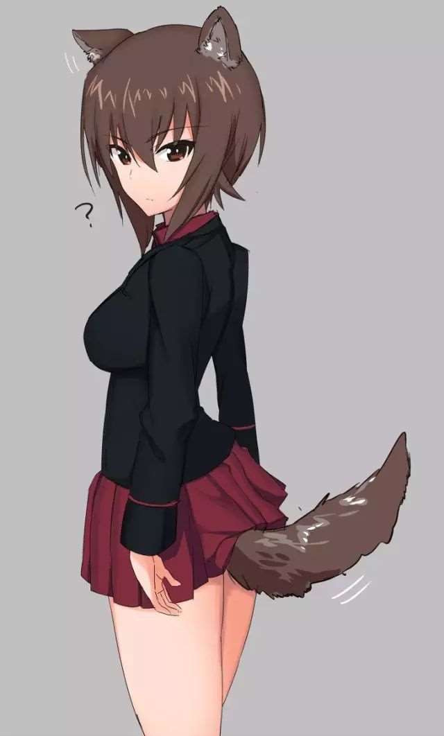 壁纸 | 《少女与战车西住美穗 