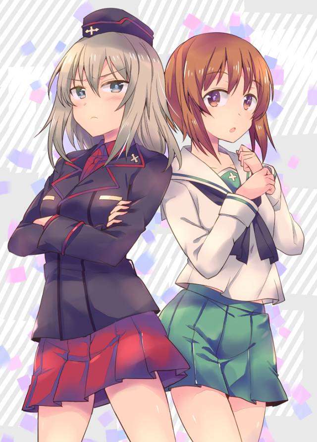 壁纸 | 《少女与战车西住美穗 