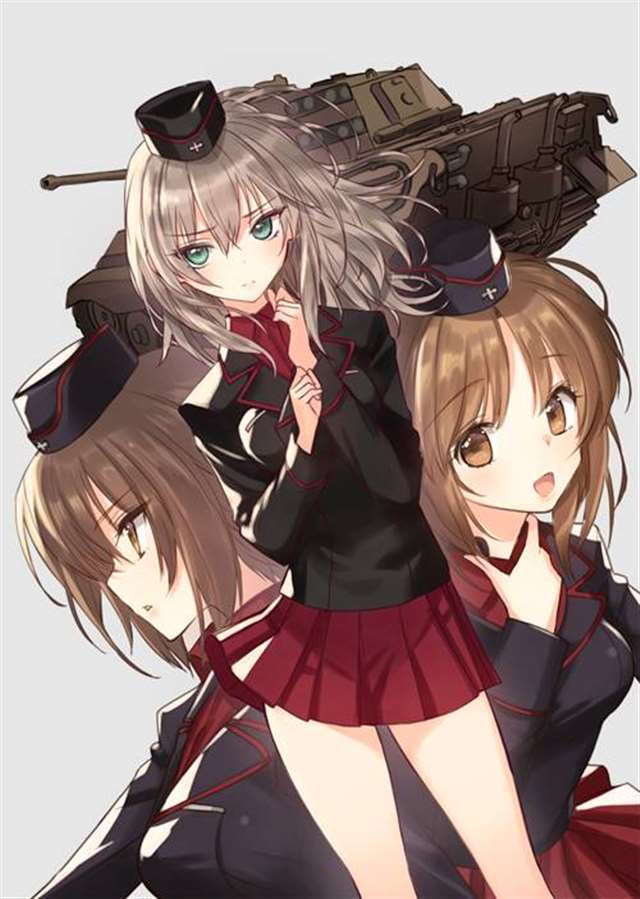 壁纸 | 《少女与战车西住美穗 