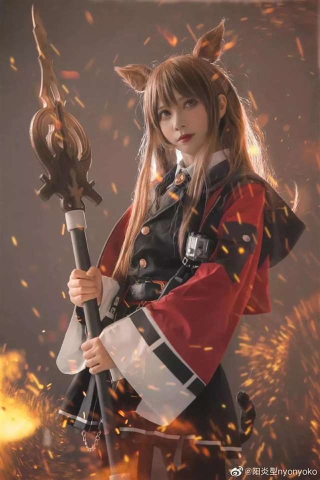 明日方舟 天火,兽耳天火小姐姐Cos