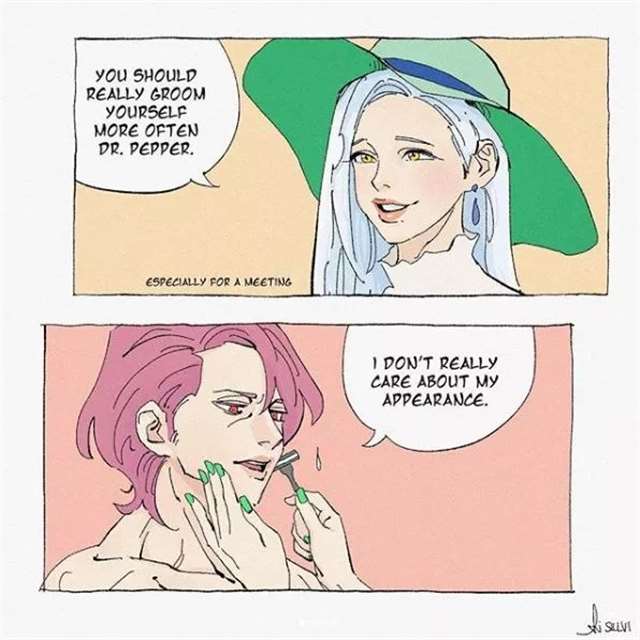 饮料拟人化!有你常喝的饮料吗？