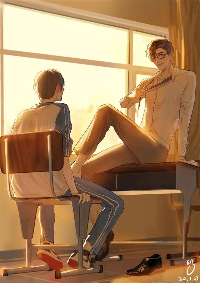 《你却爱着一个傻逼》李玉&简隋英壁纸 | 188男团 | 教室制服诱惑