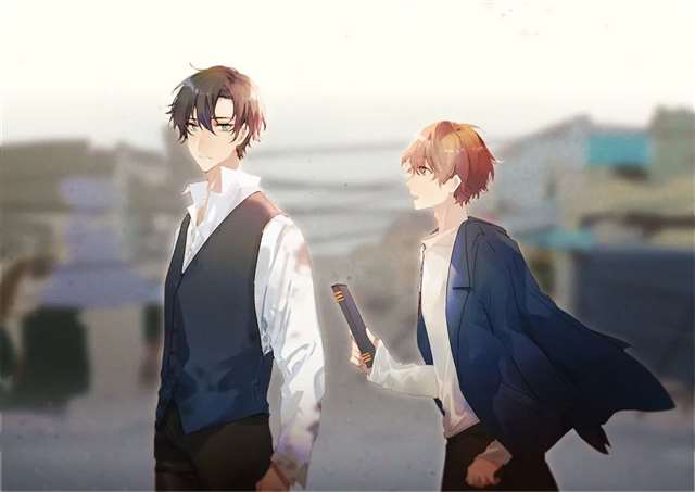 原耽 小蘑菇 陆沨&安折 壁纸