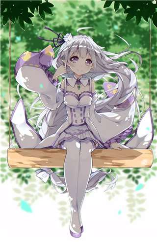 爱蜜莉雅与“嫉妒魔女”·莎缇拉