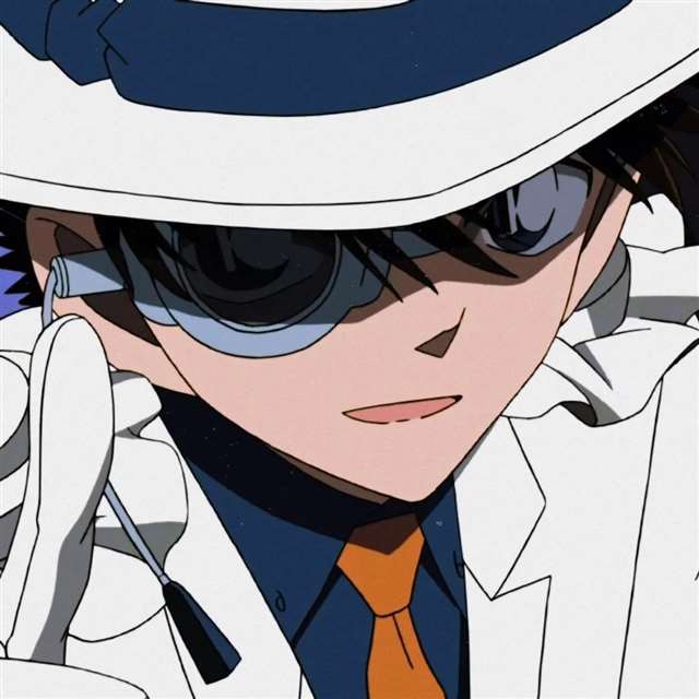 怪盗基德&中森青子动漫头像