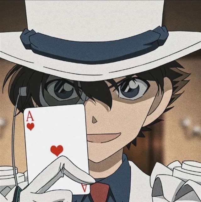 怪盗基德&中森青子动漫头像