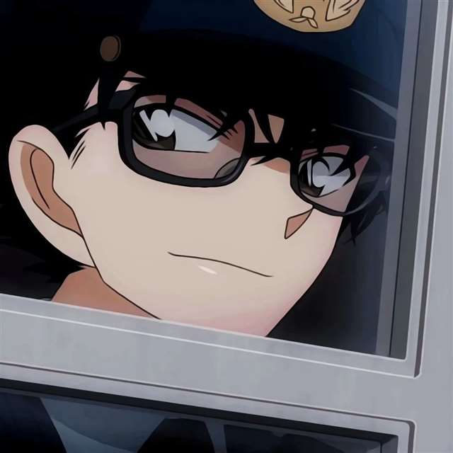 怪盗基德&中森青子动漫头像