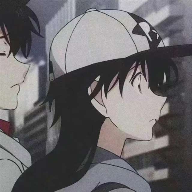 怪盗基德&中森青子动漫头像