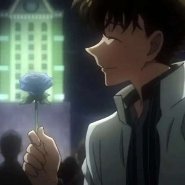 怪盗基德&中森青子动漫头像