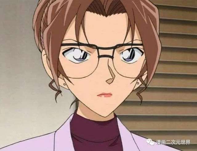 柯南:十大美女排名,工藤有希子 第一