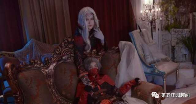 第五人格cos,暮剑和驱魔人