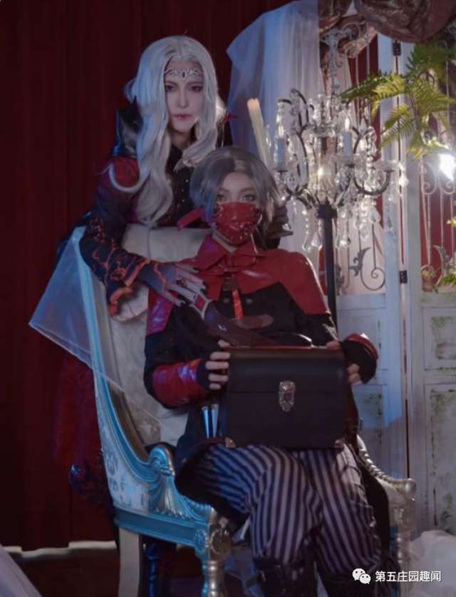 第五人格cos,暮剑和驱魔人