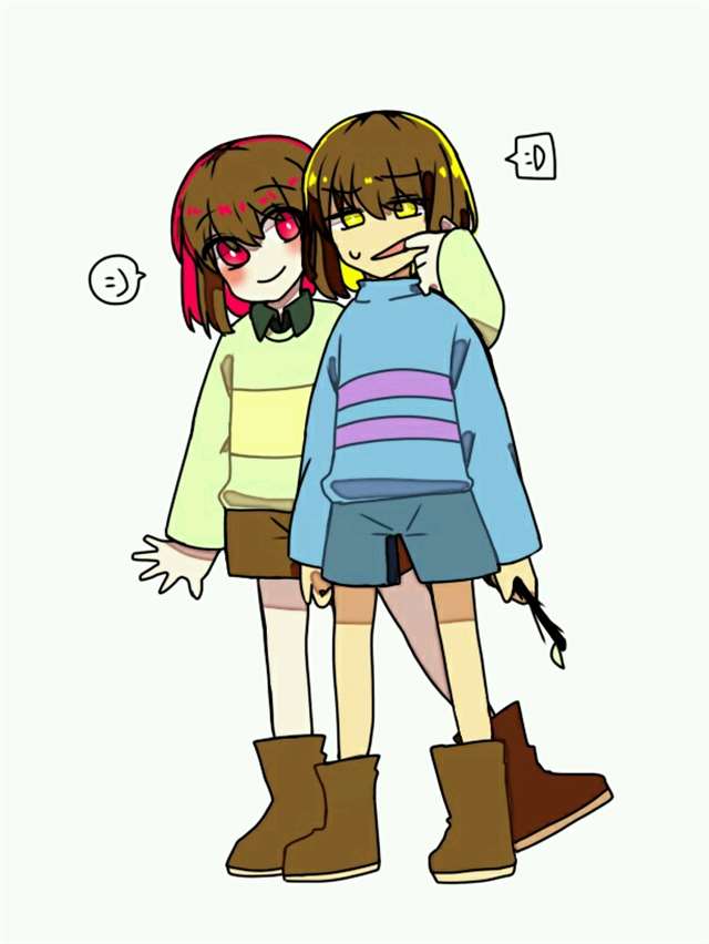 [传说之下]undertale frisk and chara