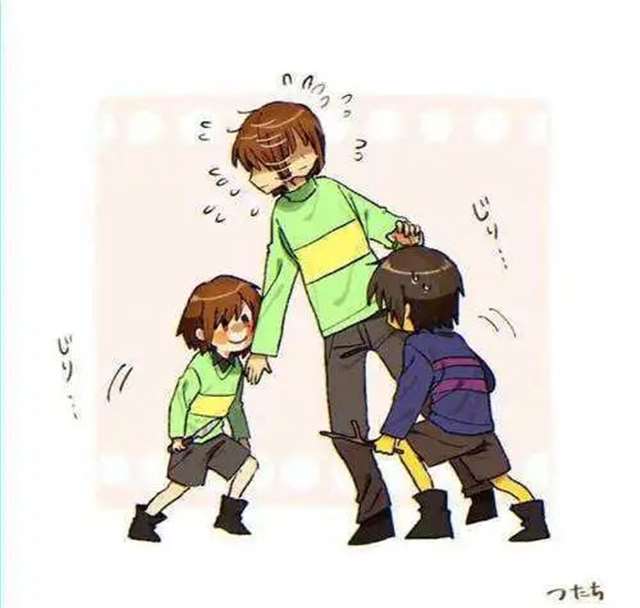 传说之下同人图!!(Sans巨帅~)