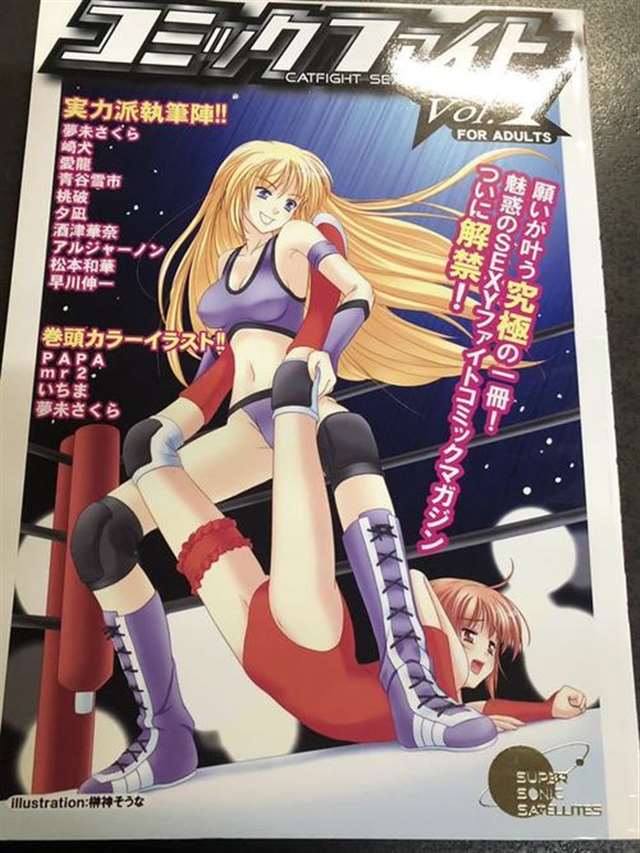 女子プロレス キャットファイト 漫画 コミック 大量