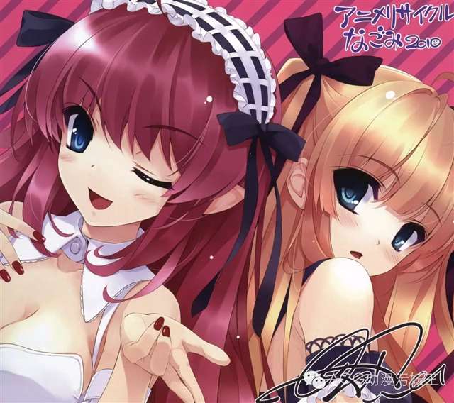 深崎暮人笔下的萌系少女图包分享