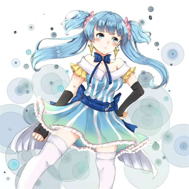 动漫人物壁纸 ·水波玲奈(魔法纪录 魔法少女小圆外传)