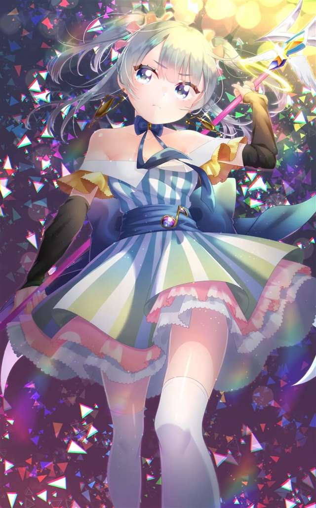 动漫人物壁纸 ·水波玲奈(魔法纪录 魔法少女小圆外传)