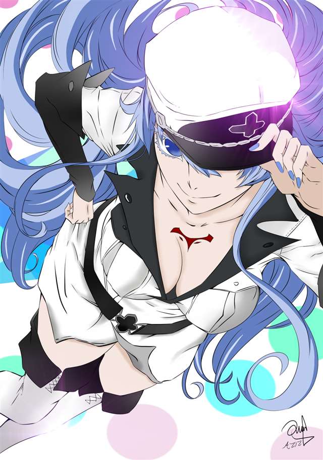 插画师笔下的动漫少女-艾斯德斯