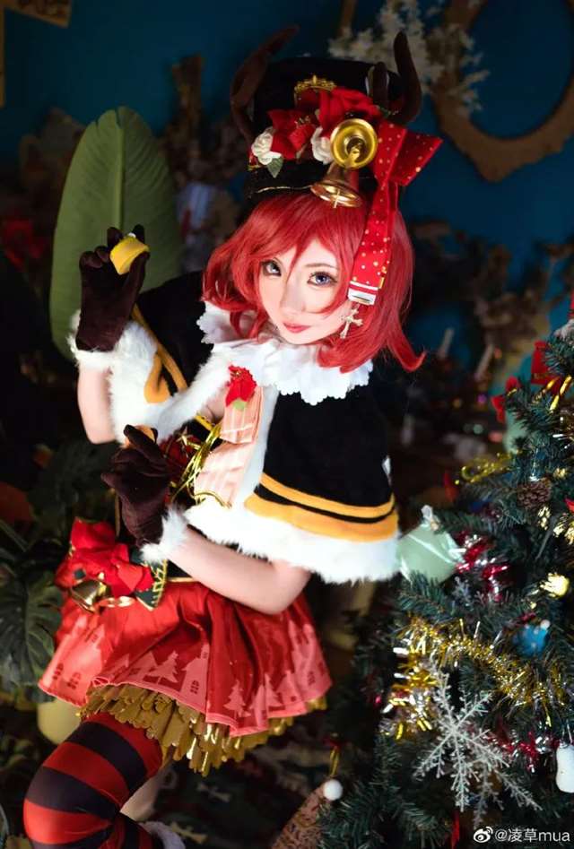 西木野真姬cos,凌草mua