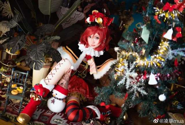 西木野真姬cos,凌草mua