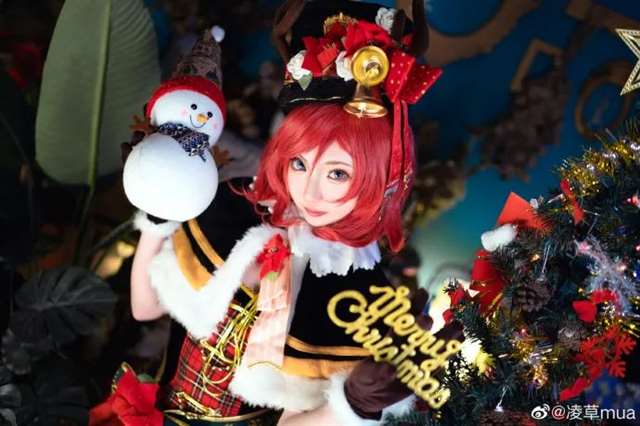 西木野真姬cos,凌草mua