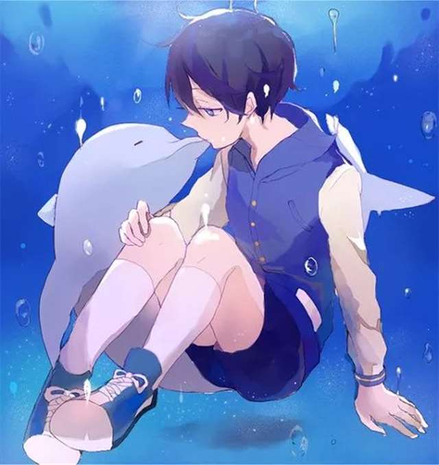 8块腹肌的男神动漫壁纸