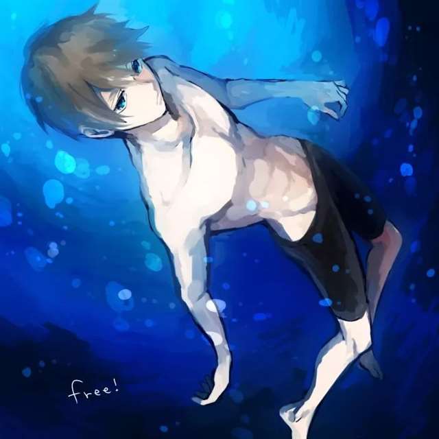 8块腹肌的男神动漫壁纸