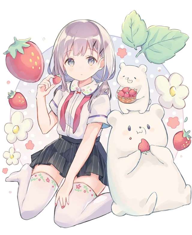 P站插画推荐--マニキュア