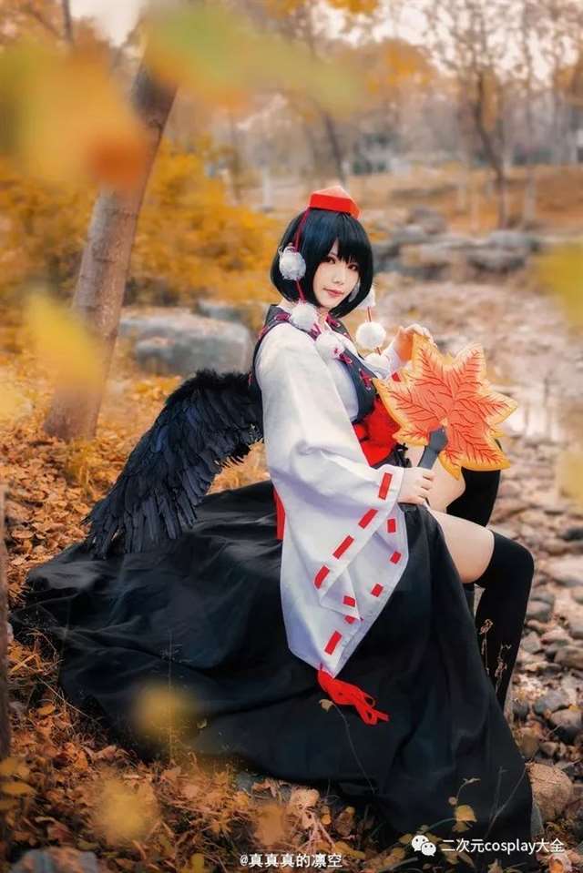 东方Project射命丸文 cos 真真真的凛空