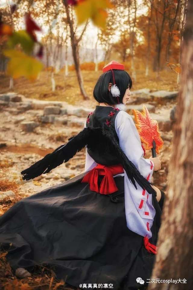 东方Project射命丸文 cos 真真真的凛空