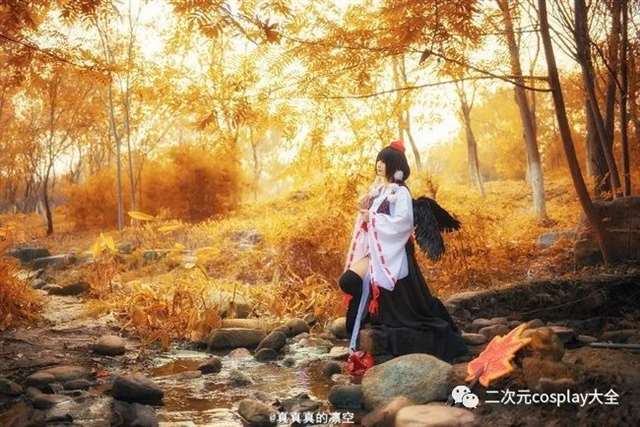 东方Project射命丸文 cos 真真真的凛空